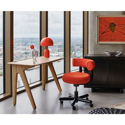 Стул Tom Dixon Fat Work Boucle Grey FAT FATWK01BL1+APFR84