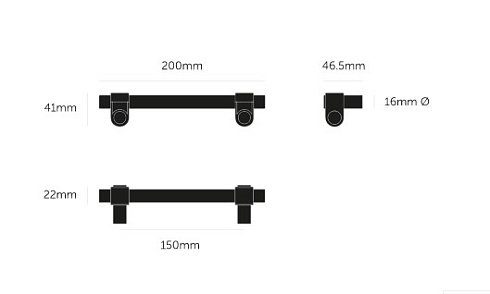 Ручка-скоба Buster and Punch Pull Bar Cast Brass Cast UPB-052110