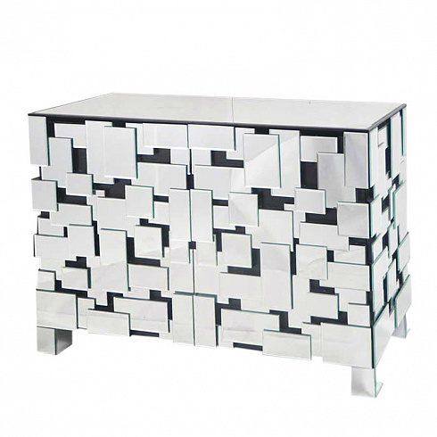 Комод Delight Collection KFC553S 2 Mirror Clear