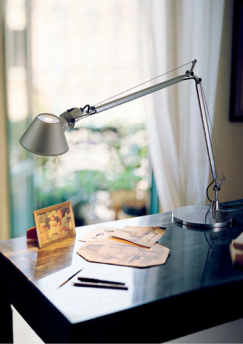 Настольная лампа Artemide A011900 Tolomeo Micro