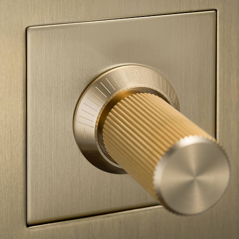 Тумблер Buster and Punch Dimmer Linear Brass Plates and Modules RDK-054522