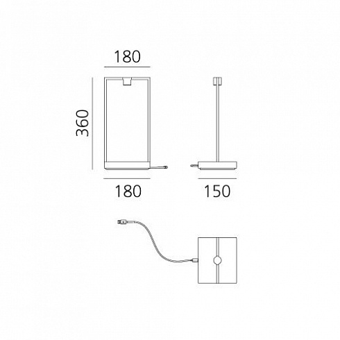 Настольная лампа Artemide Curiosity 36 Curiosity 0175010A