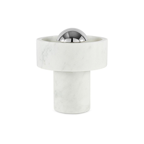 Настольная лампа Tom Dixon Stone Portable Silver Stone STPO01SSUN