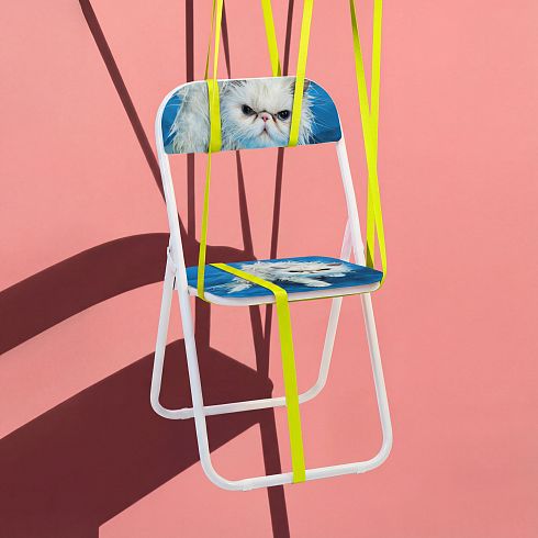 Складной стул Seletti Angry Cat Toiletpaper Pets 18563