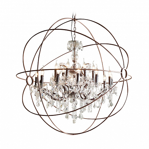 Люстра Delight Collection 5014-D10 rusty Foucault'S Orb