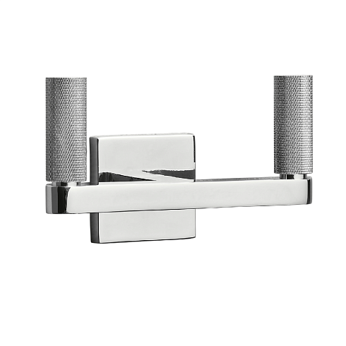 Крючок Restoration Hardware Lambeth Knurled Double Polished Chrome    Lambeth Knurled 10033211 CHR