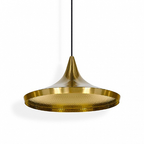 Подвесной светильник Tom Dixon Beat Wide Brass LED Beat BLS01B-PEUM5