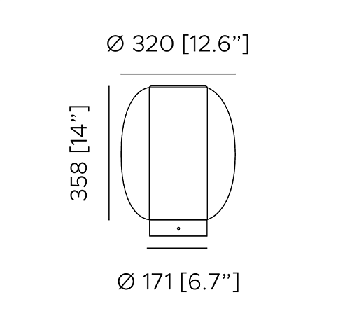 Настольная лампа Contardi Alma Amber   Alma ACAM.006020