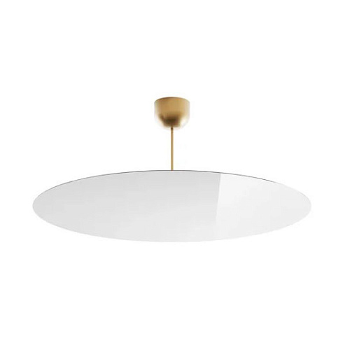 Потолочный светильник Luceplan Millimetro stem 33cm – disc Ø85cm Brass Millimetro A11S85W