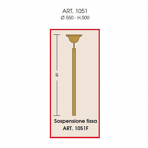 Подвесной светильник Moretti Luce 1051.V MARINER