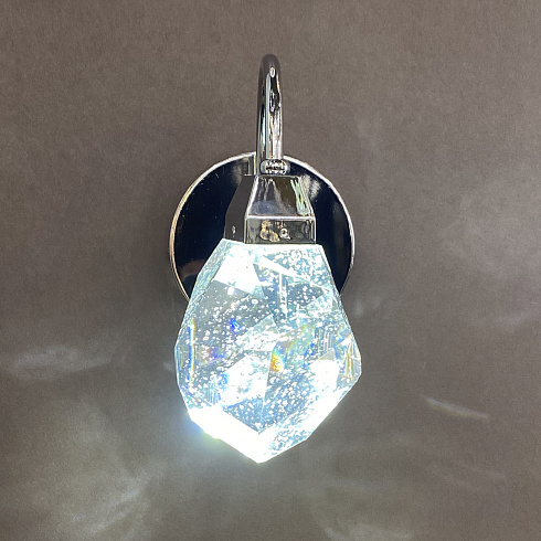 Настенный светильник Delight Collection Crystal rock chrome Crystal rock MD-020B-wall chrome