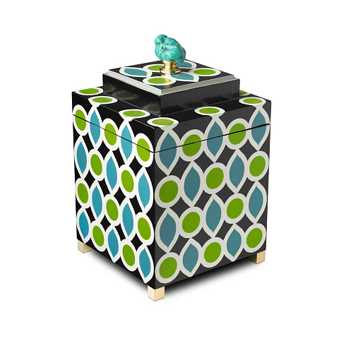 Шкатулка Abhika Krizia '70 Green/Blue Krizia 600562,GB0