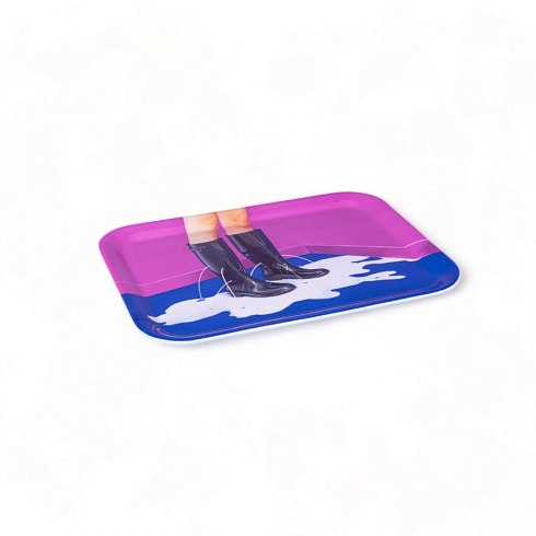 Поднос Seletti Milky Boots Toiletpaper Tray 19036