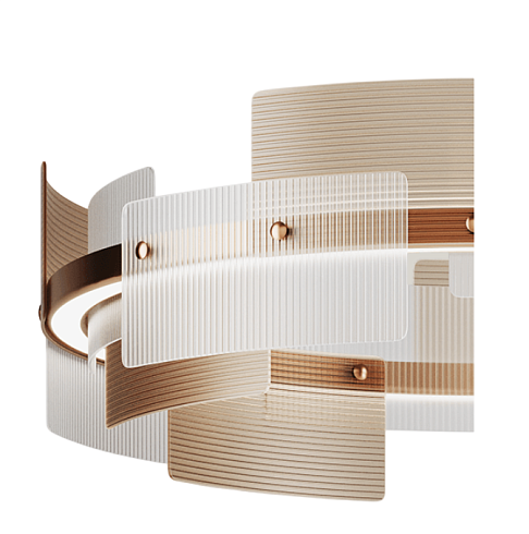 Подвесной светильник Italamp Halo 748/S100 Satin bronze Halo 00748100 001