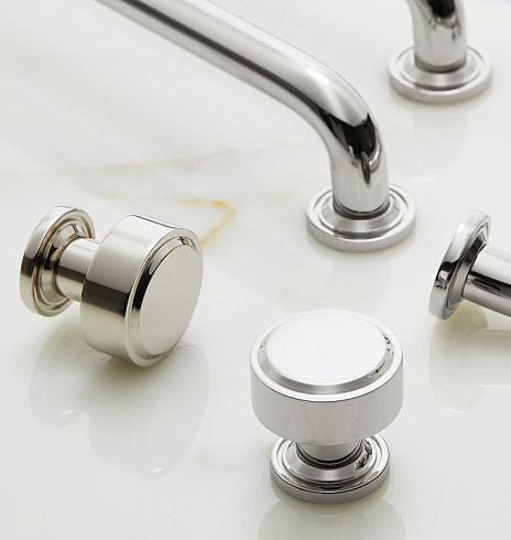 Ручка-кнопка Rejuvenation Ansel Polished Chrome Ansel 2634527