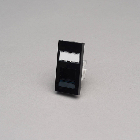 Модуль Buster and Punch RJ45 CAT6 Black Plates and Modules RJ45C6B