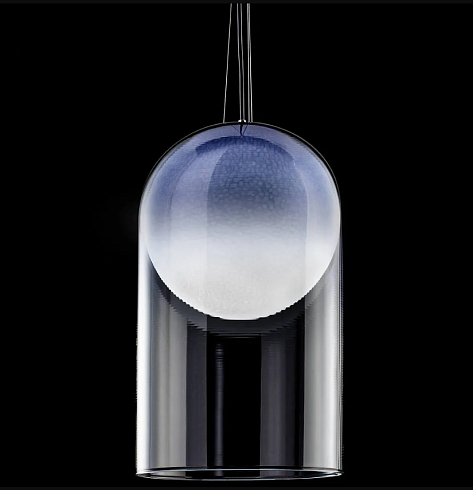 Подвесной светильник Italamp Muna 4030/SG Shaded Midnight Blue / Chrome Muna 04030SG0 001