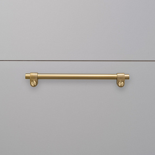 Pull Bar Cast Aged Brass