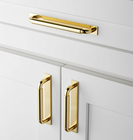 Ручка-скоба Rejuvenation Patton L.10.2cm Aged Brass Patton 3332333