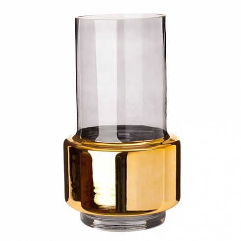 Ваза Pols Potten Lobby smoke gold M Lobby 140-205-383