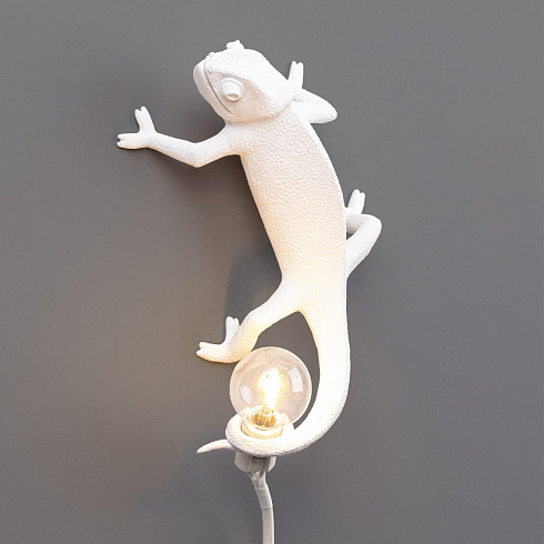 Настенный светильник Seletti Chameleon Going Up USB Chameleon Lamp 15092