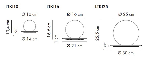 Настольная лампа Axo Light Kiss 25 Red Kiss LTKI1001X30RSXX