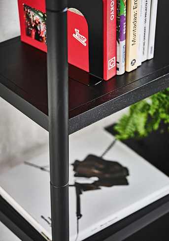 Стеллаж Midj Siena 120 black/fume Siena Siena composition 120х170 cm