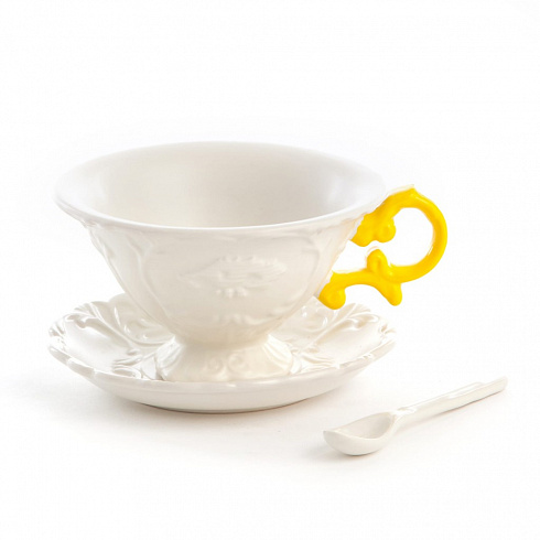 Чайная пара Seletti I-Tea Yellow I-Wares 09858 GIA