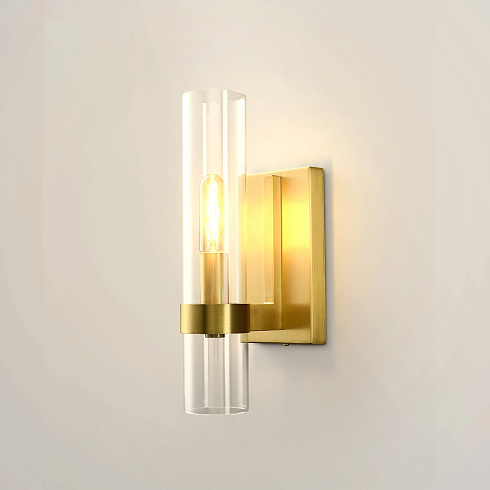 Настенный светильник Delight Collection MT8869-1W brass Wall lamp