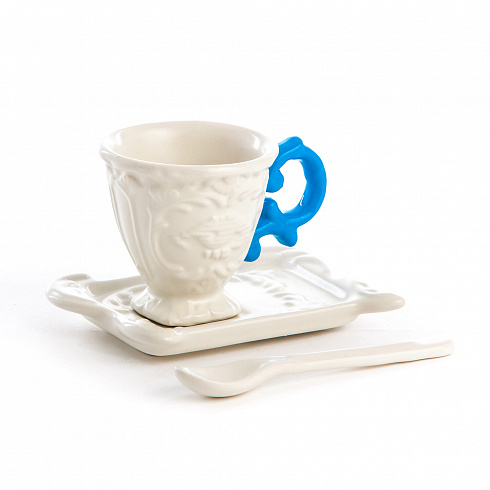 Кофейная пара Seletti I-Coffee Blue I-Wares 09859_AZZ