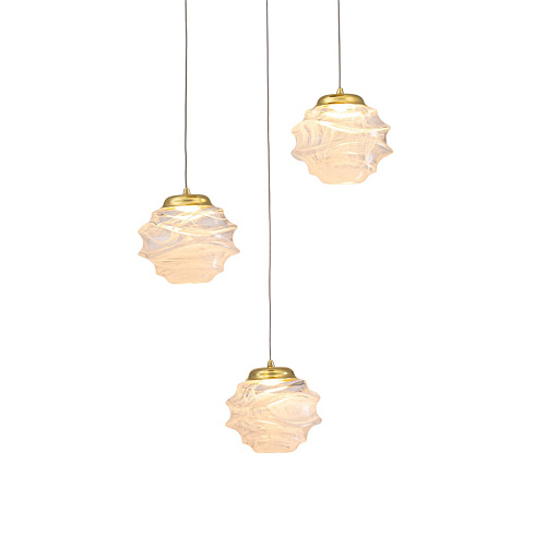 Подвесной светильник Delight Collection MD25030003-3A gold/clear MD25030003