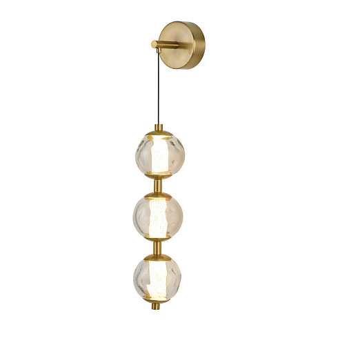 Настенный светильник Delight Collection OB2437 brass/clear OD2437
