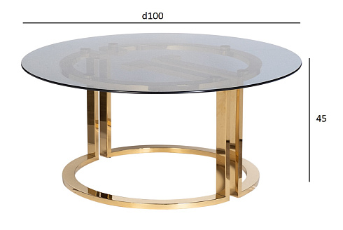 Журнальный стол Garda Decor 47ED-GDCT002 
