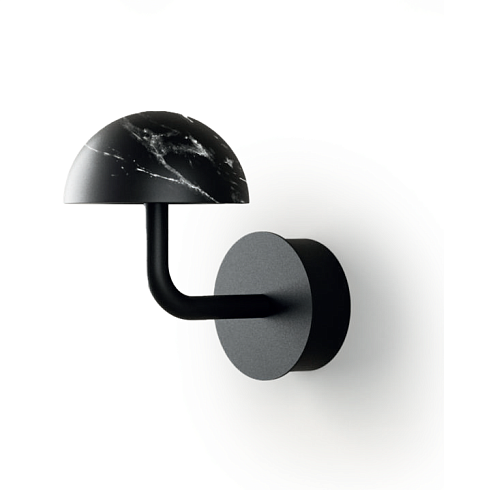 Настенный светильник Aromas del Campo Dussa Black Dussa A1307+matt black/black marble