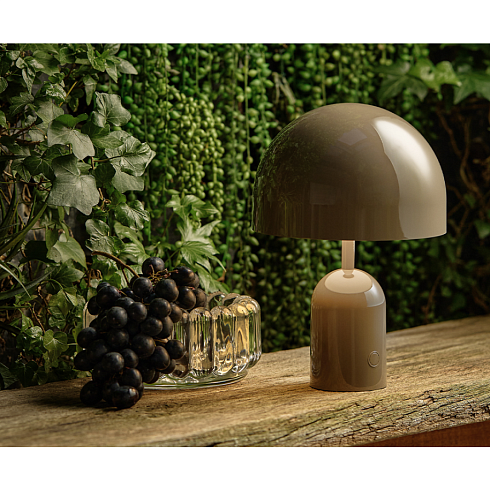 Настольная лампа Tom Dixon Bell Portable v2 Taupe Bell BEPO11MUUN