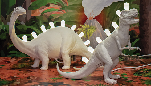 Настольная лампа Seletti Brontosaurus USB Jurassic Lamp 14762