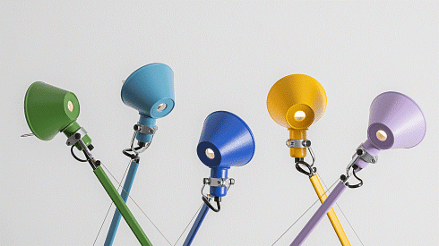Настольная лампа Artemide Tolomeo Micro Lilac Tolomeo micro AS01180059