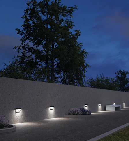 Настенный светильник AUGENTI Pocket 2W 3000K on/off  Pocket 9200R/WRRCVT