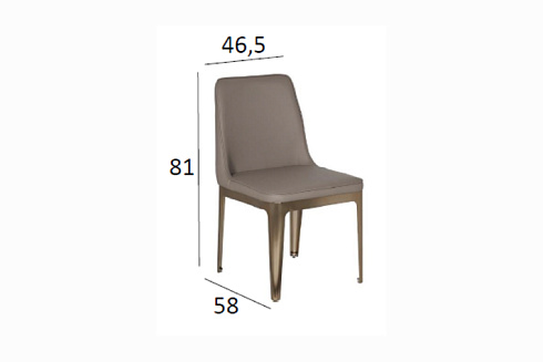Стул Bel Air см Garda Decor 58DB-DC14802BA 