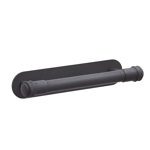 Ручка-скоба Rejuvenation Rigdon with Rounded Rectangle Backplate L.10.2cm Oil-Rubbed Bronze Rigdon 2753331