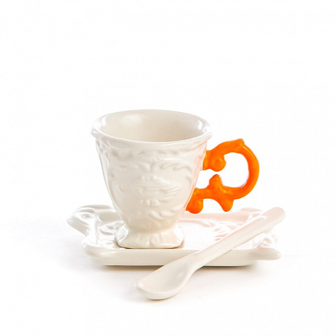 Кофейная пара Seletti I-Coffee Orange I-Wares 09859 ARA