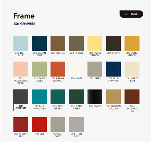 Табурет Midj Less H65 M TS Bulgaro Red / Facepowder pink  Less S2340HT+FP+ THR4