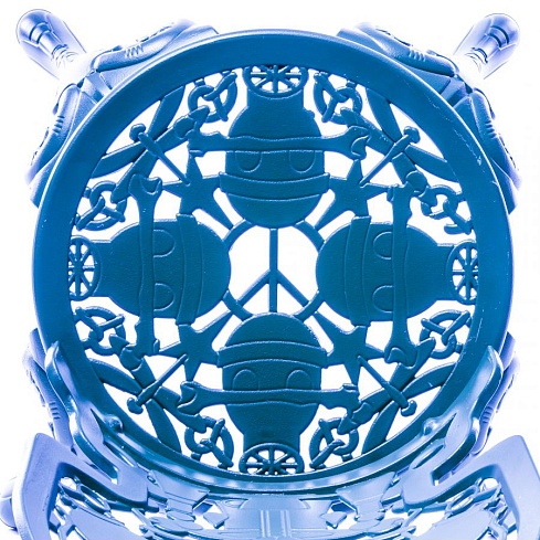 Стул Seletti Aluminium Sky Blue Industry Collection 18686_BLU
