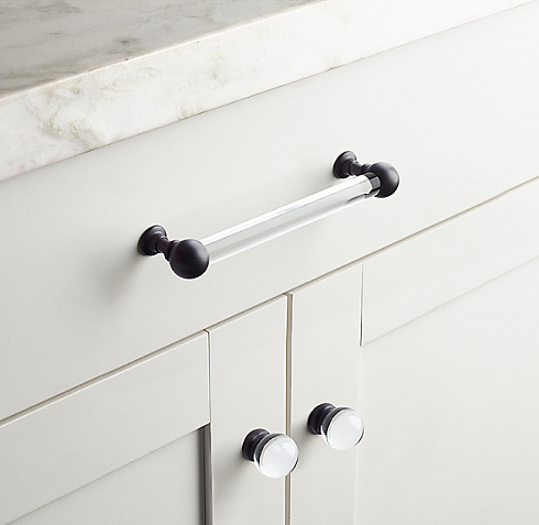 Ручка-кнопка Restoration Hardware Vintage d.2.8 Polished Chrome Vintage 24120108 CHR