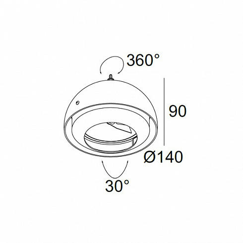 Потолочный светильник Delta Light JAC 74 00 C XILO JAC