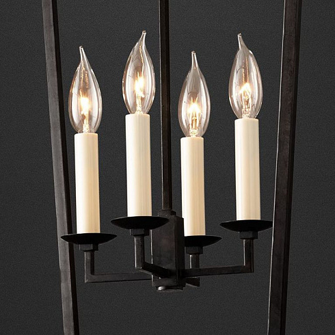 Люстра Restoration Hardware English Openwork 17" Aged Iron English Openwork 68080271 IRON