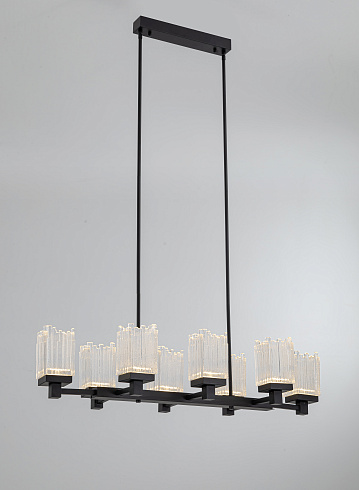 Подвесной светильник Delight Collection MD25020403-8B1 Matt black, LED/39.8W, 3000K dimmable MD25020403 MD25020403-8B1 matt black