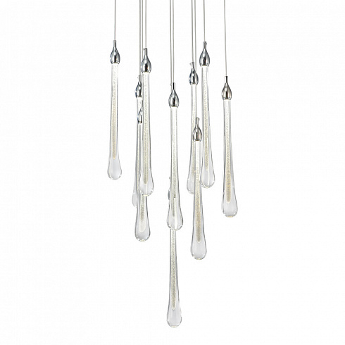 Подвесной светильник Delight Collection Teardrop 10 chrome Teardrop OM801670-10-CH