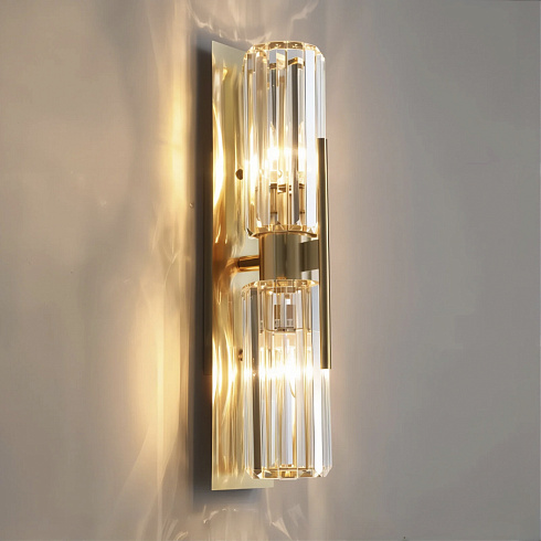 Настенный светильник Delight Collection 88183W/D500 gold/clear Wall lamp