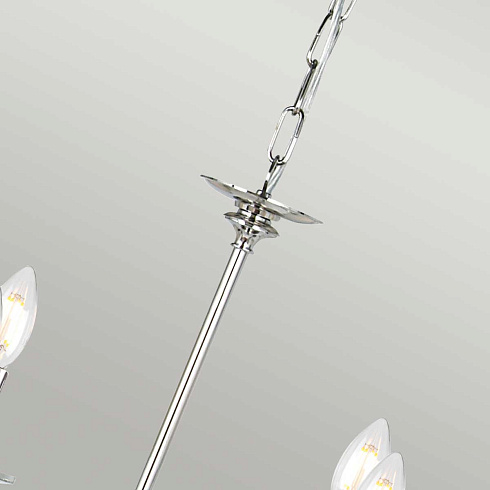 Люстра Elstead Lighting FP6-POL-NICKEL Finsbury Park FP6 POL NICKEL